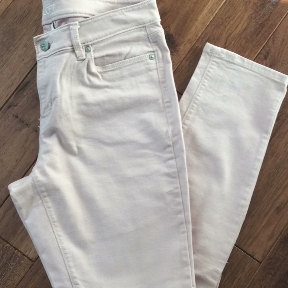 Loft curvy skinny jeans